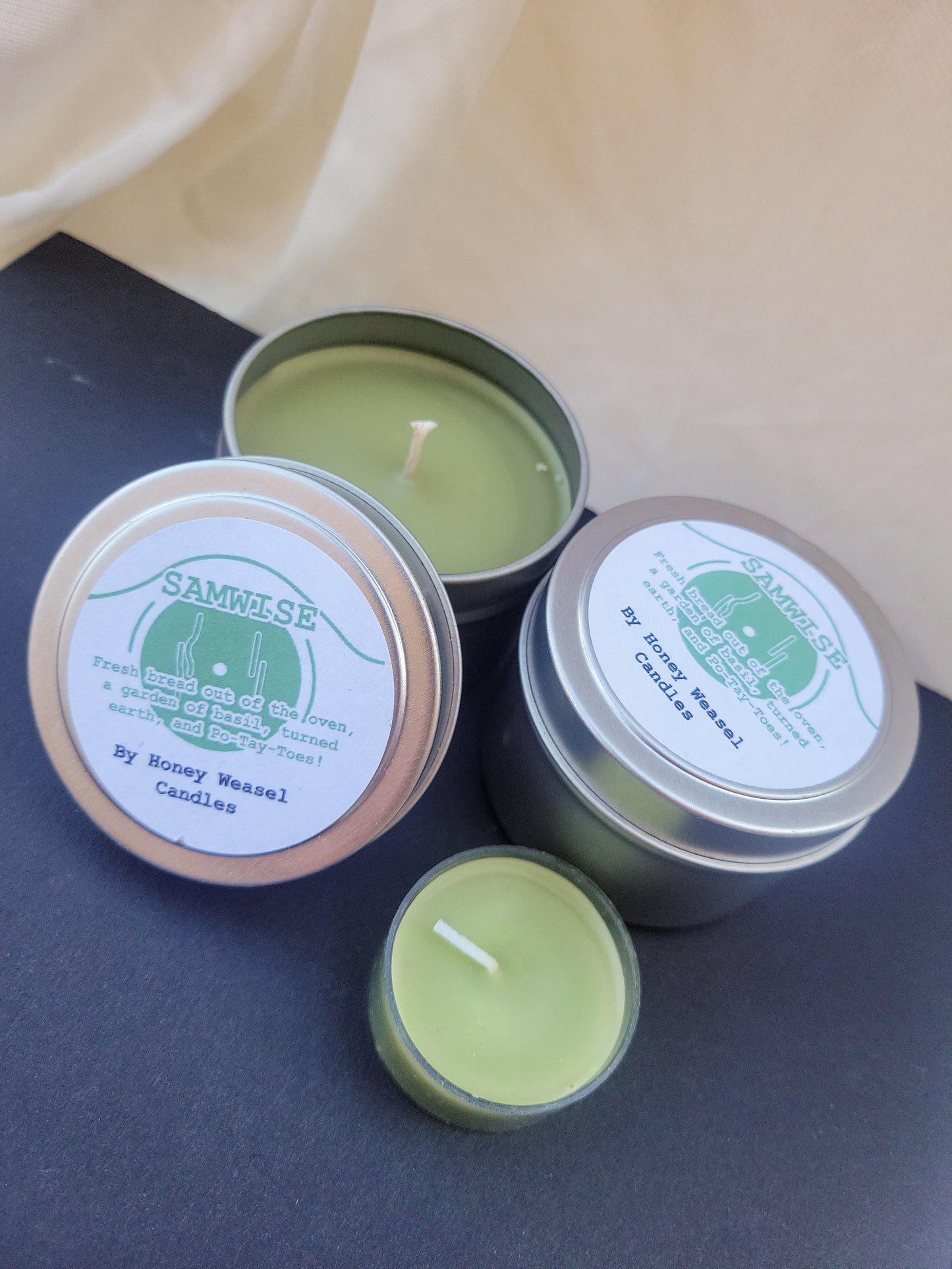 Samwise Inspired Candle