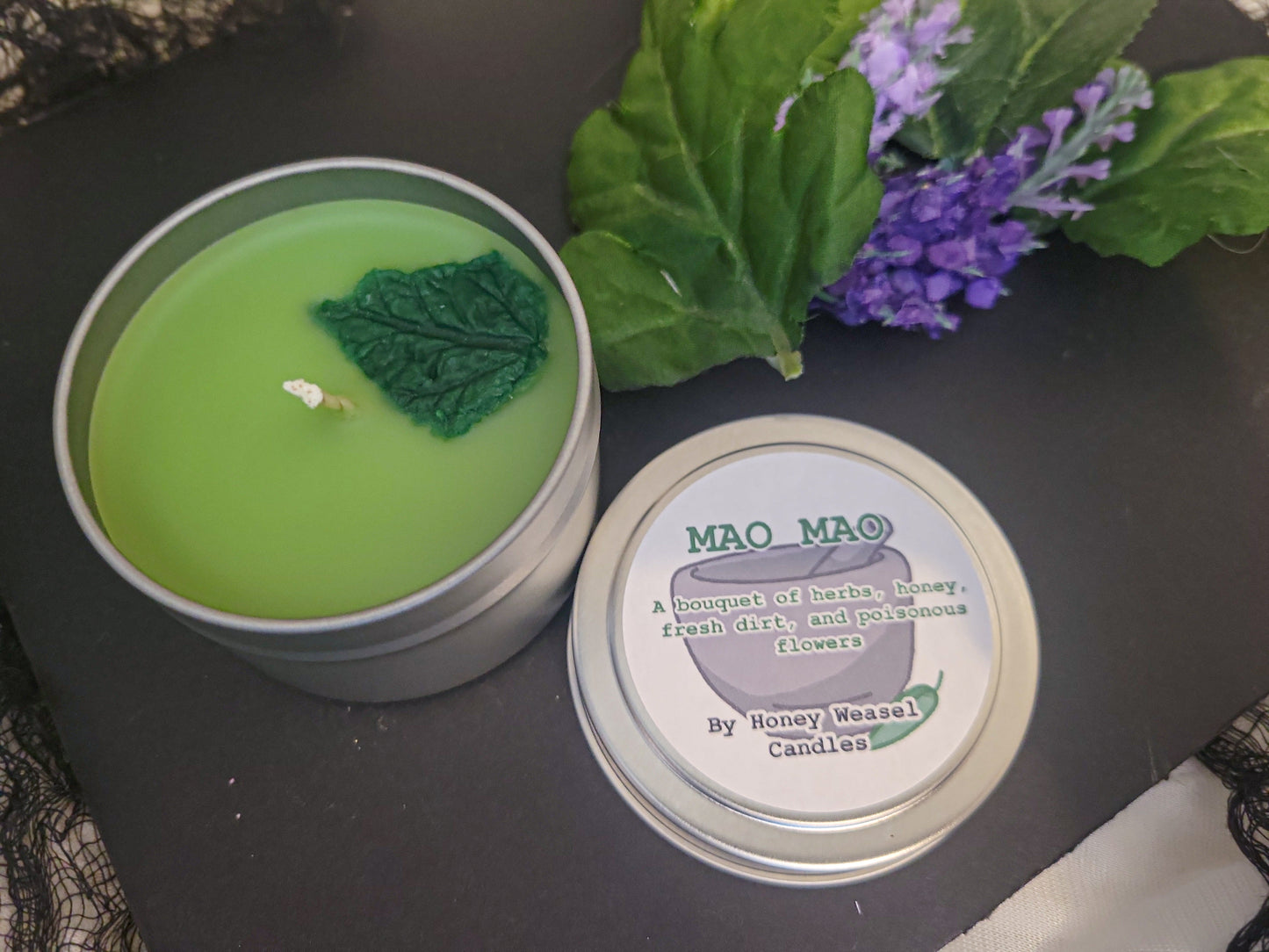 Mao Mao Inspired Candle