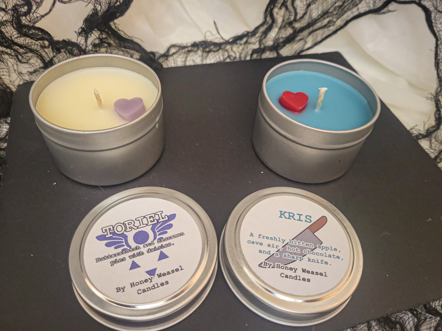 Toriel Inspired Candle