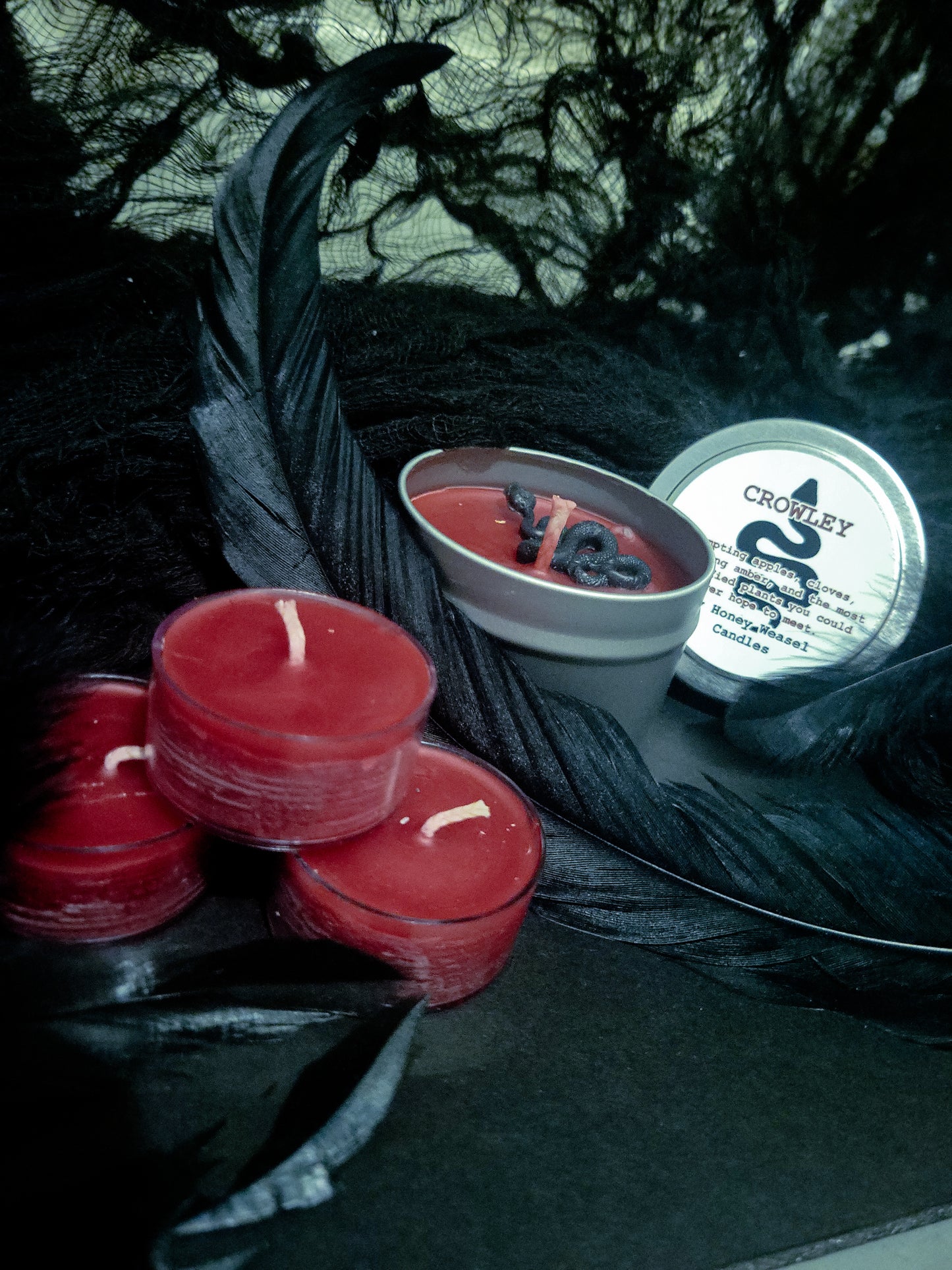 Crowley Inspired Candle