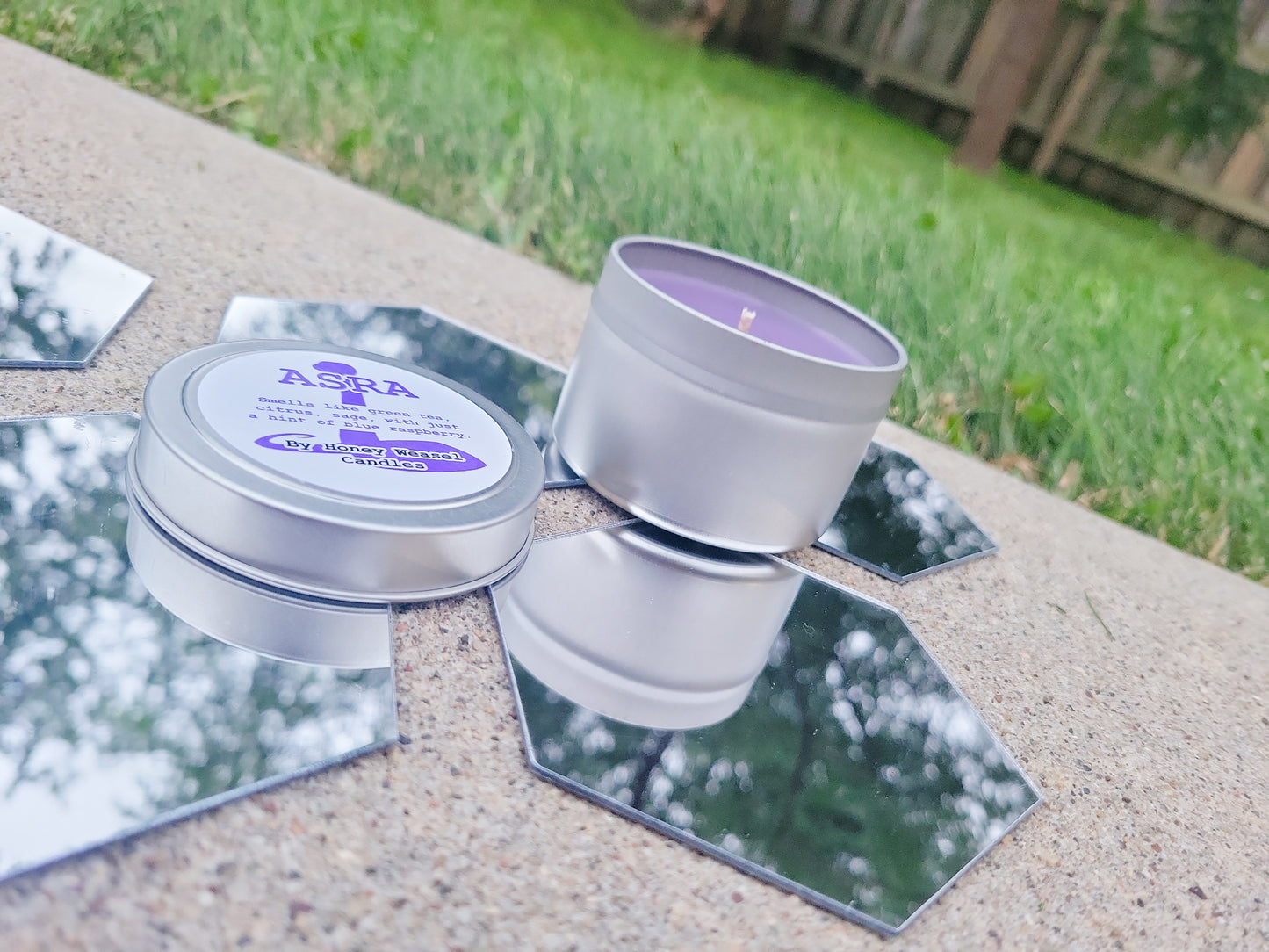 Asra Alnazar Inspired Candle