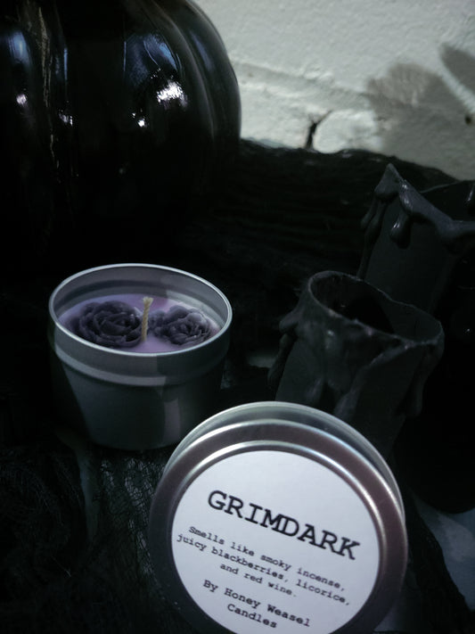 Grimdark Inspired Candle