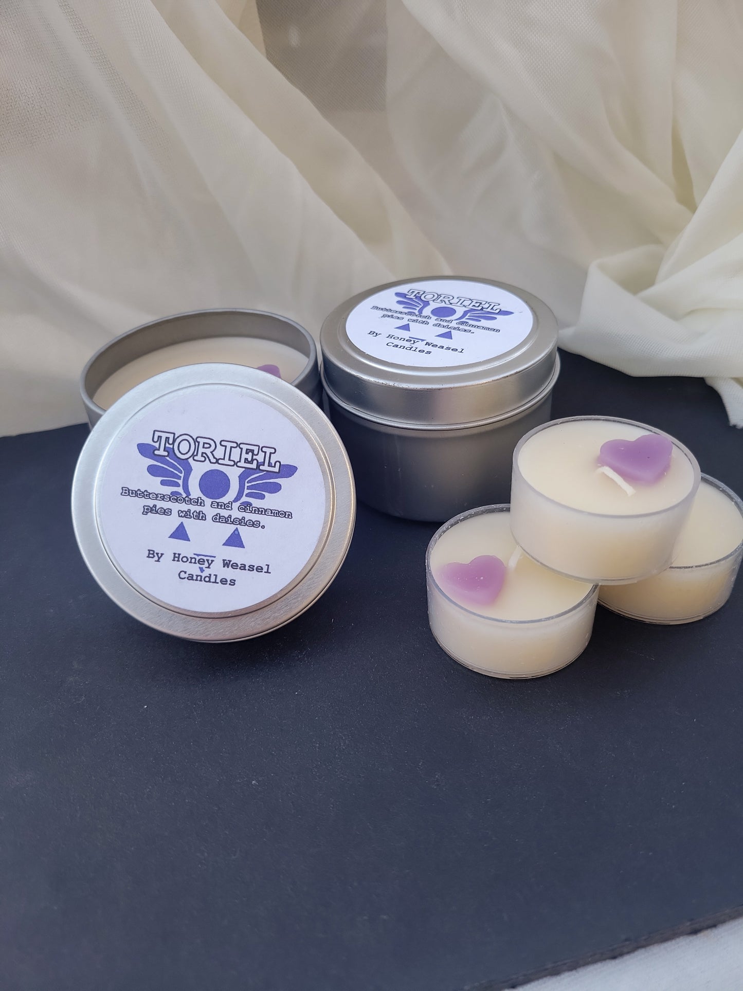 Toriel Inspired Candle