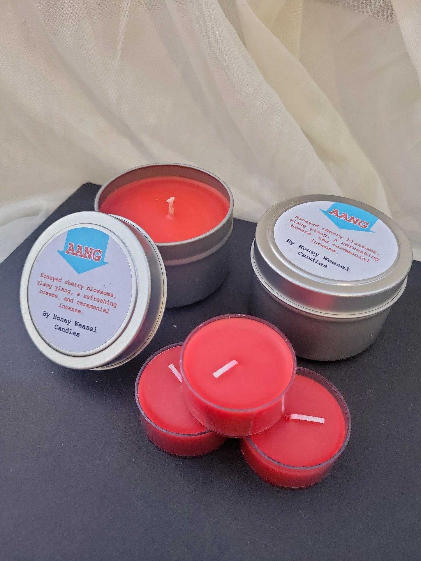 Aang Inspired Candle