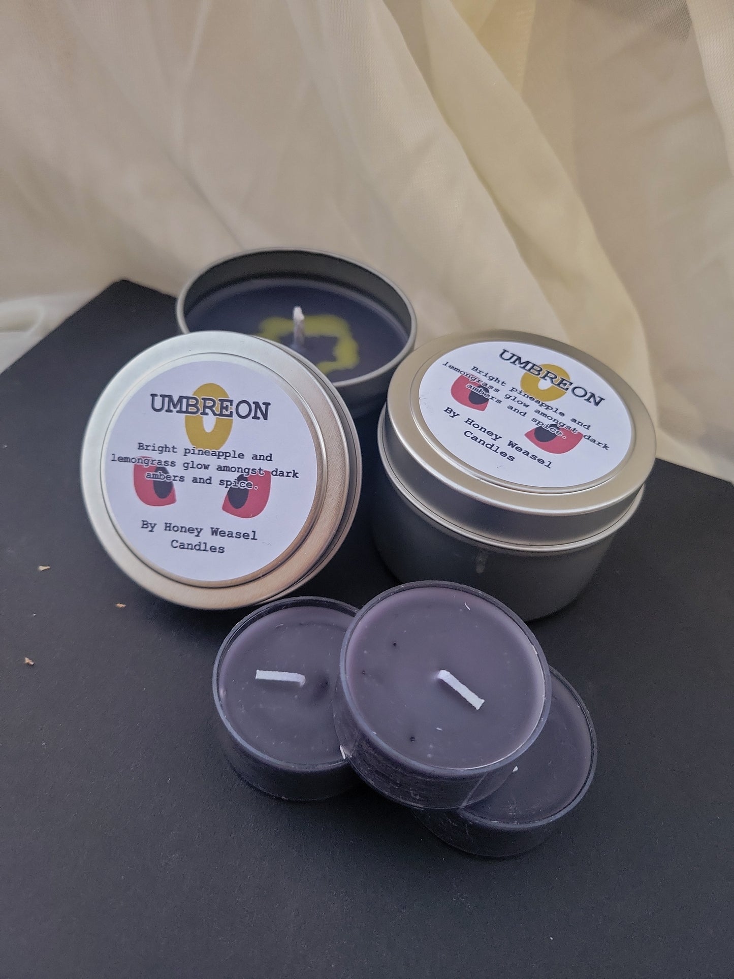 Umbreon Inspired Candle