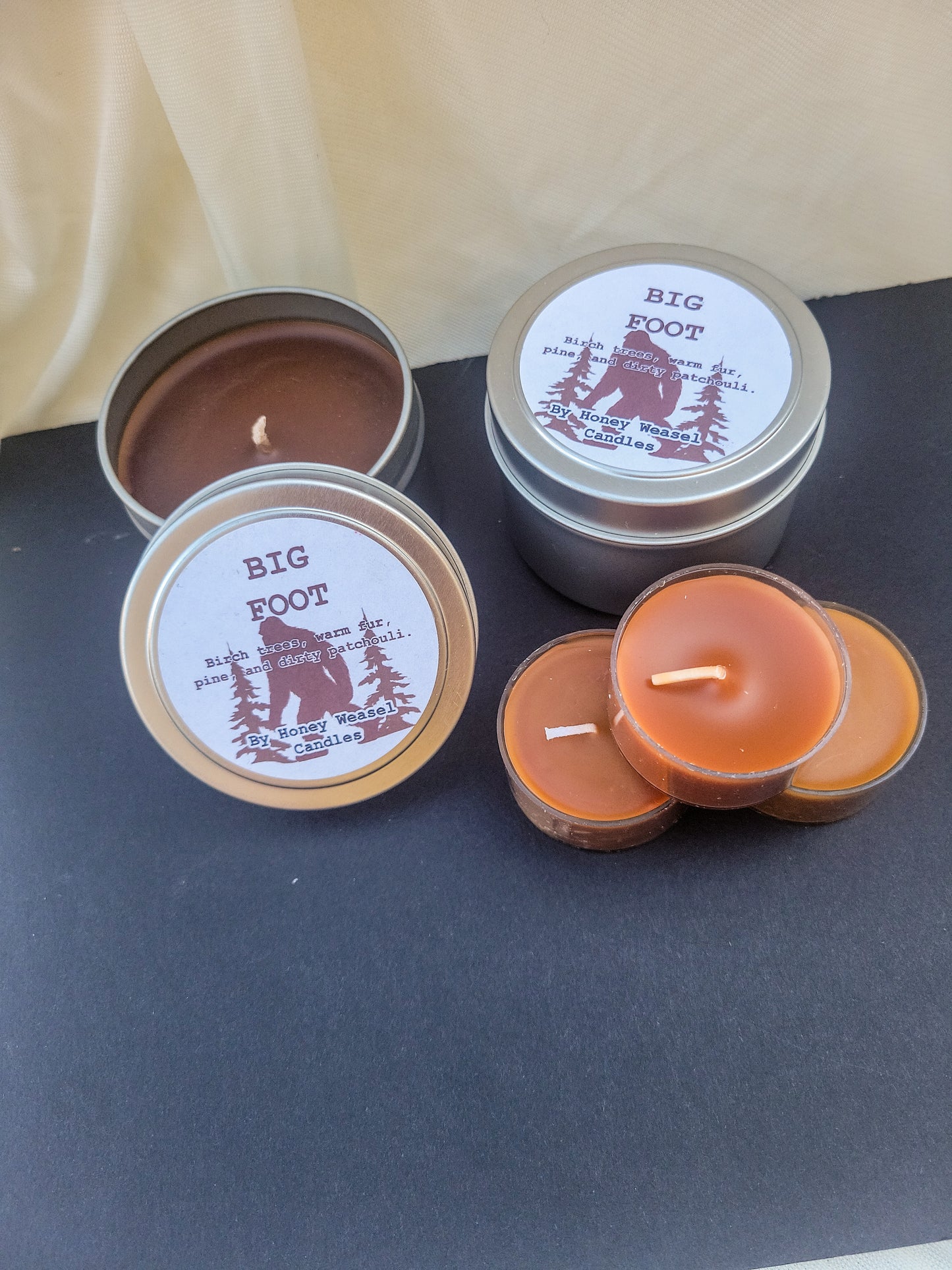 Big Foot Inspired Candle