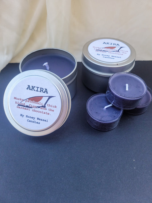 Akira Inspired Candle