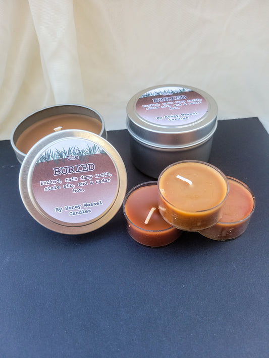 The Buried Inspired Candle