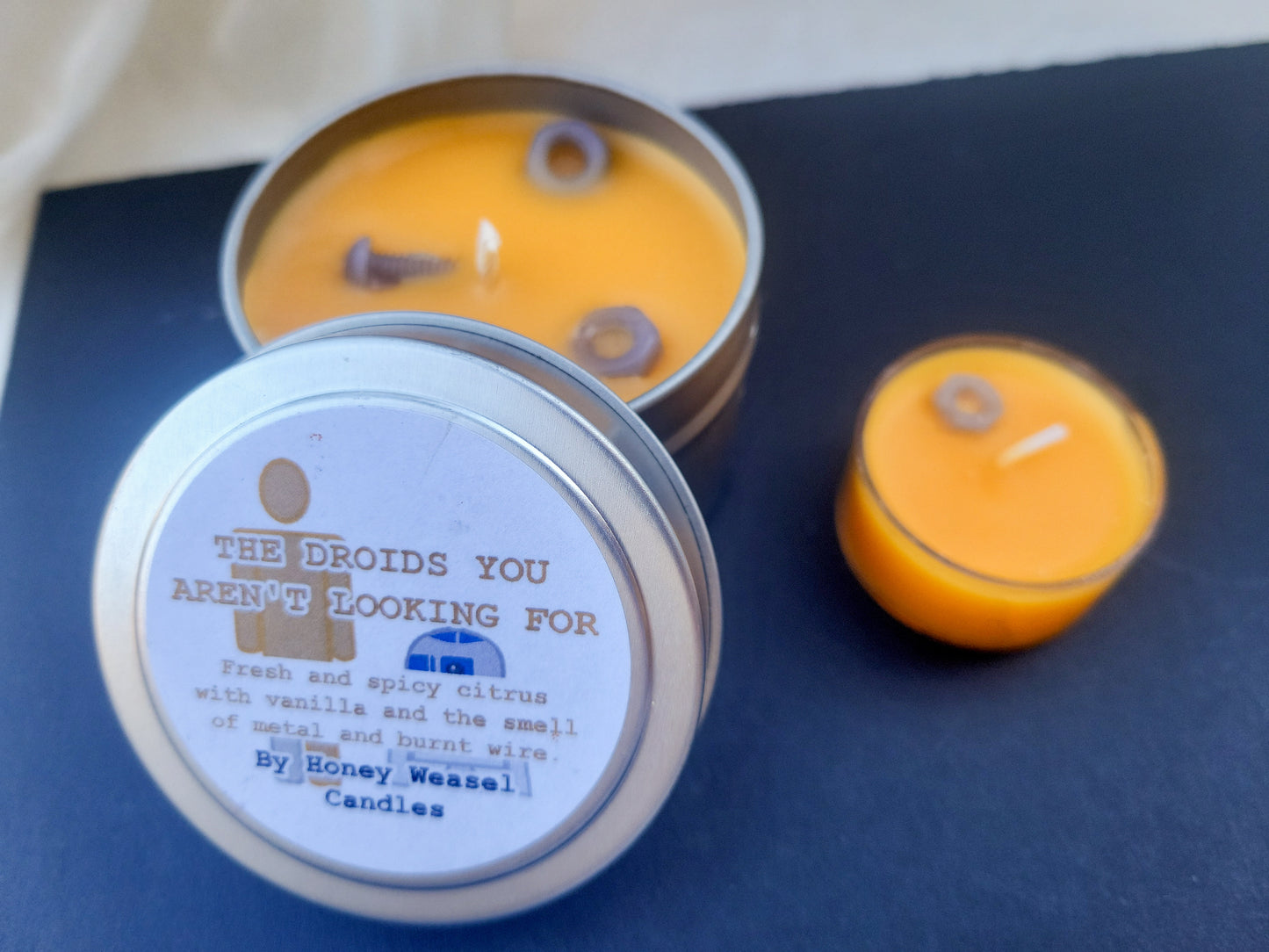 Droids Inspired Candle