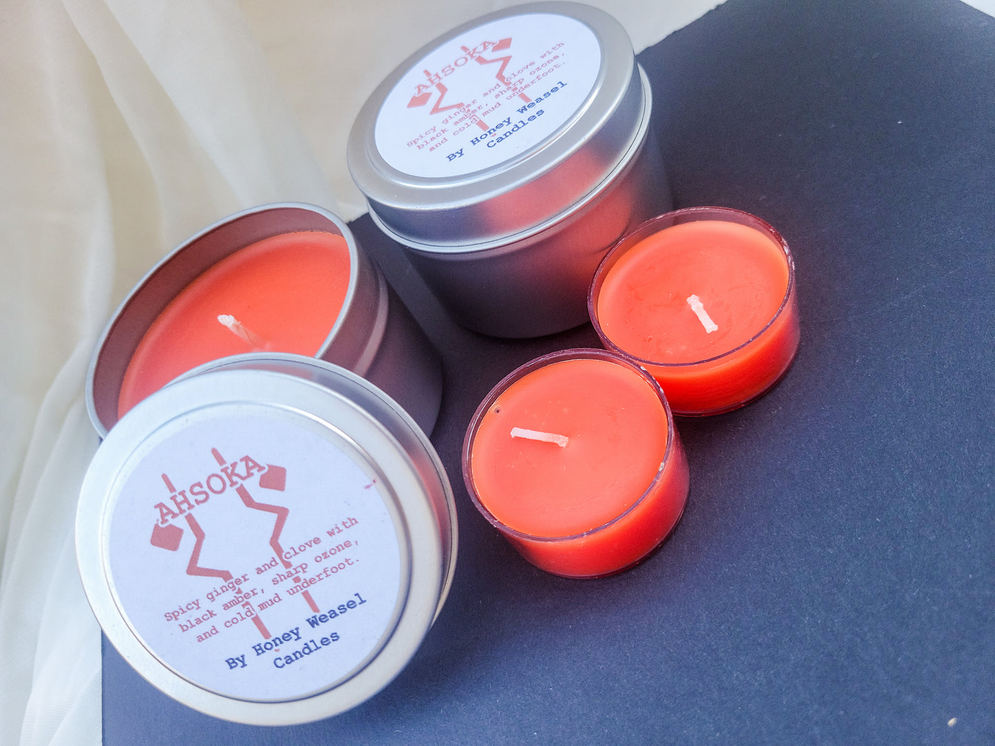 Ahsoka Inspired Candle