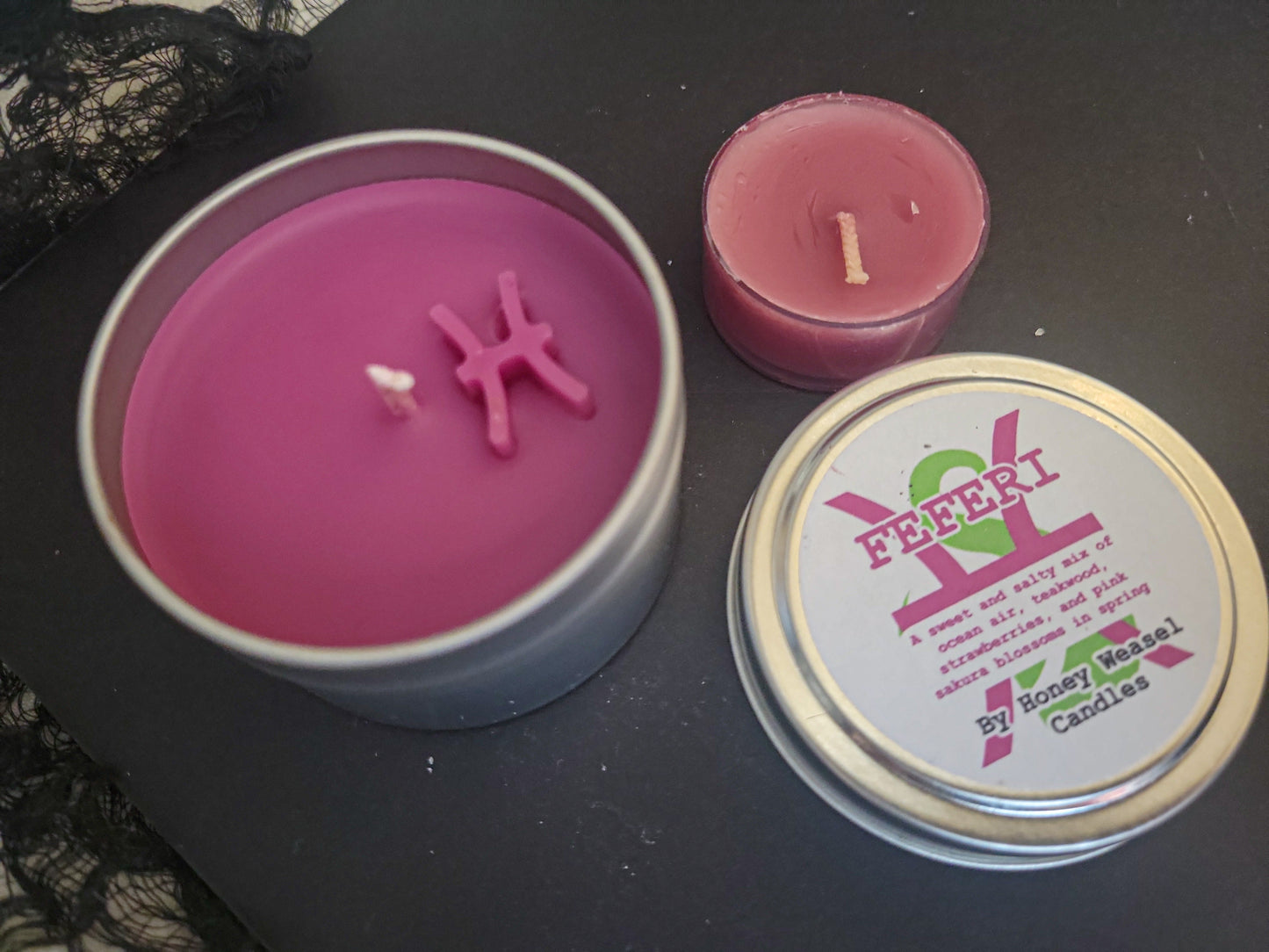 Feferi Peixes Inspired Candle