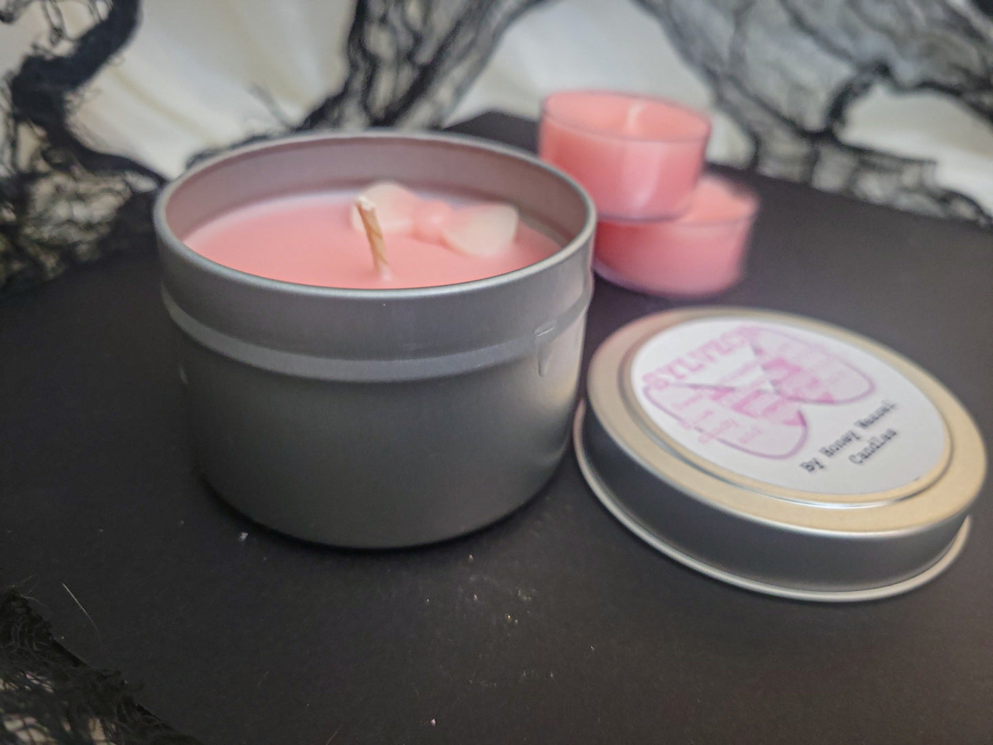Sylveon Inspired Candle
