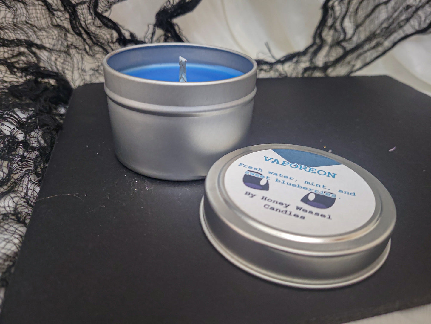 Vaporeon Inspired Candle